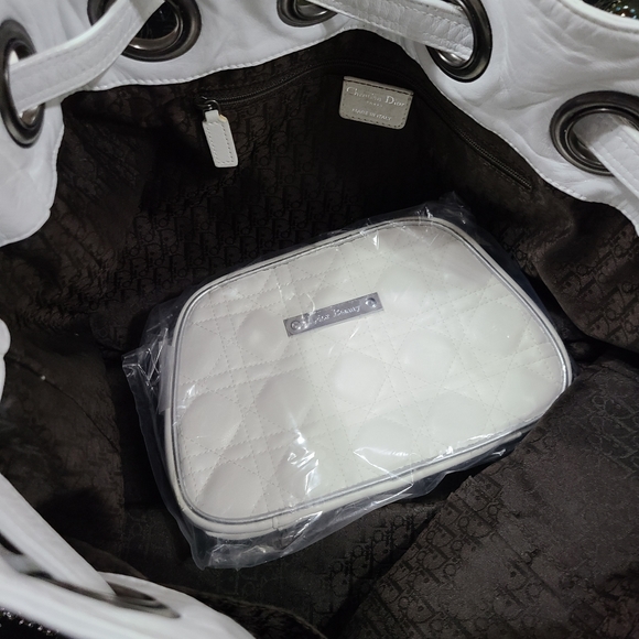 Dior Cannage Drawstring Bag - Picture 15 of 17